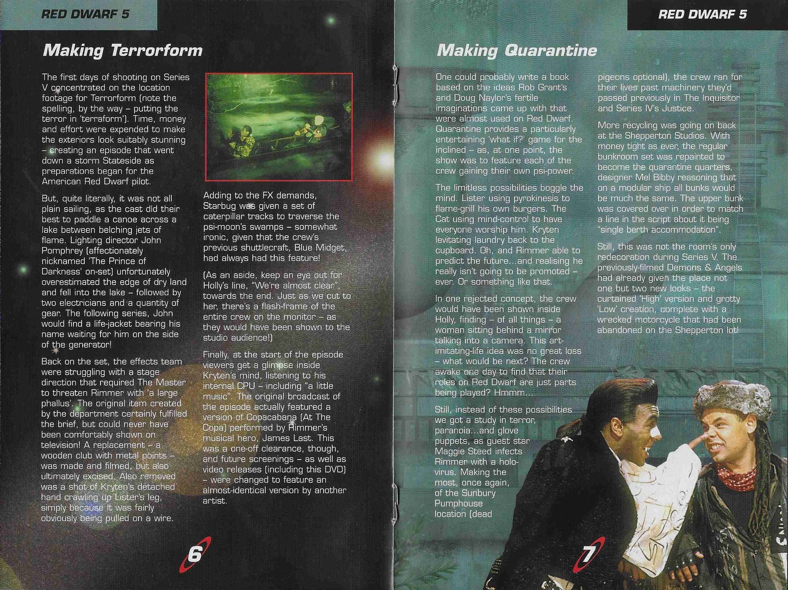 Inserts from BBCDVD 1371